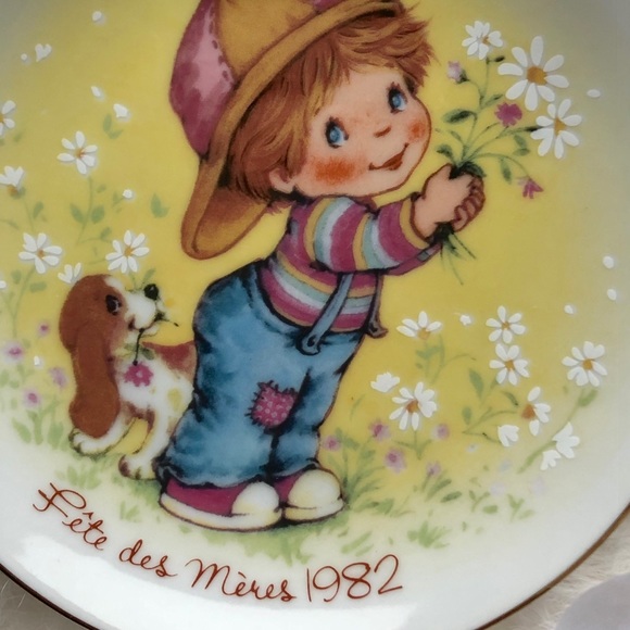 Cherished Moments/Little Things 1981-1982 PLATES - Picture 10 of 10